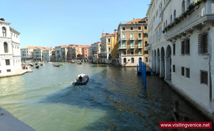 canal grande venice italy