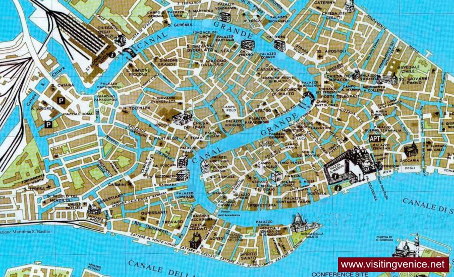 venice map