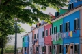 venice burano houses